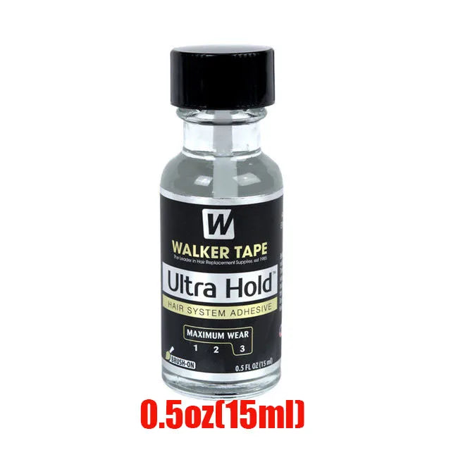 Ultra Hold Wig Glue Waterproof Hair Glue For Lace Wig/Toupee/Closure Invisible Hair System Adhesive With Brush+Lace Remover