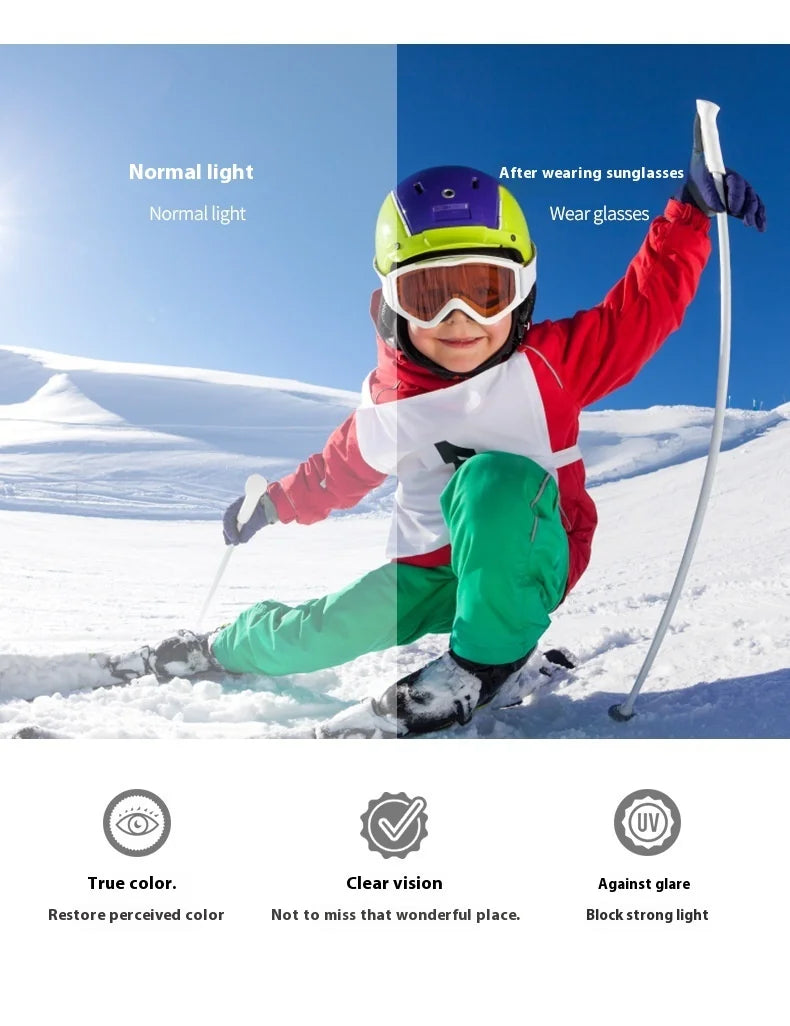 New Folding Children's Fashionable Round Sunglasses Cute Eyeglasses For Boys Girls Baby Sunshade And UV Protection