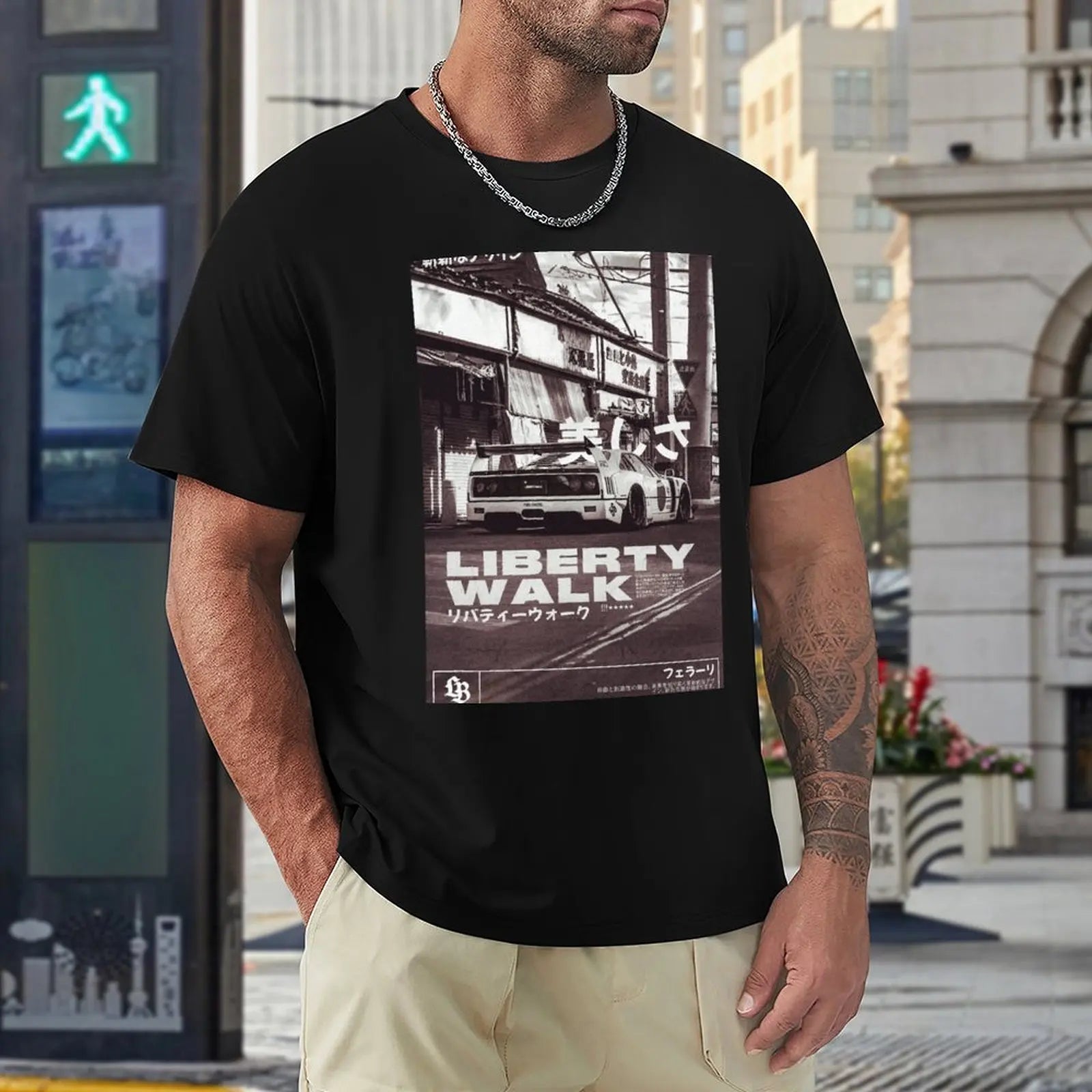 Liberty Walk V.3 T-Shirt graphics Blouse tees t shirt men
