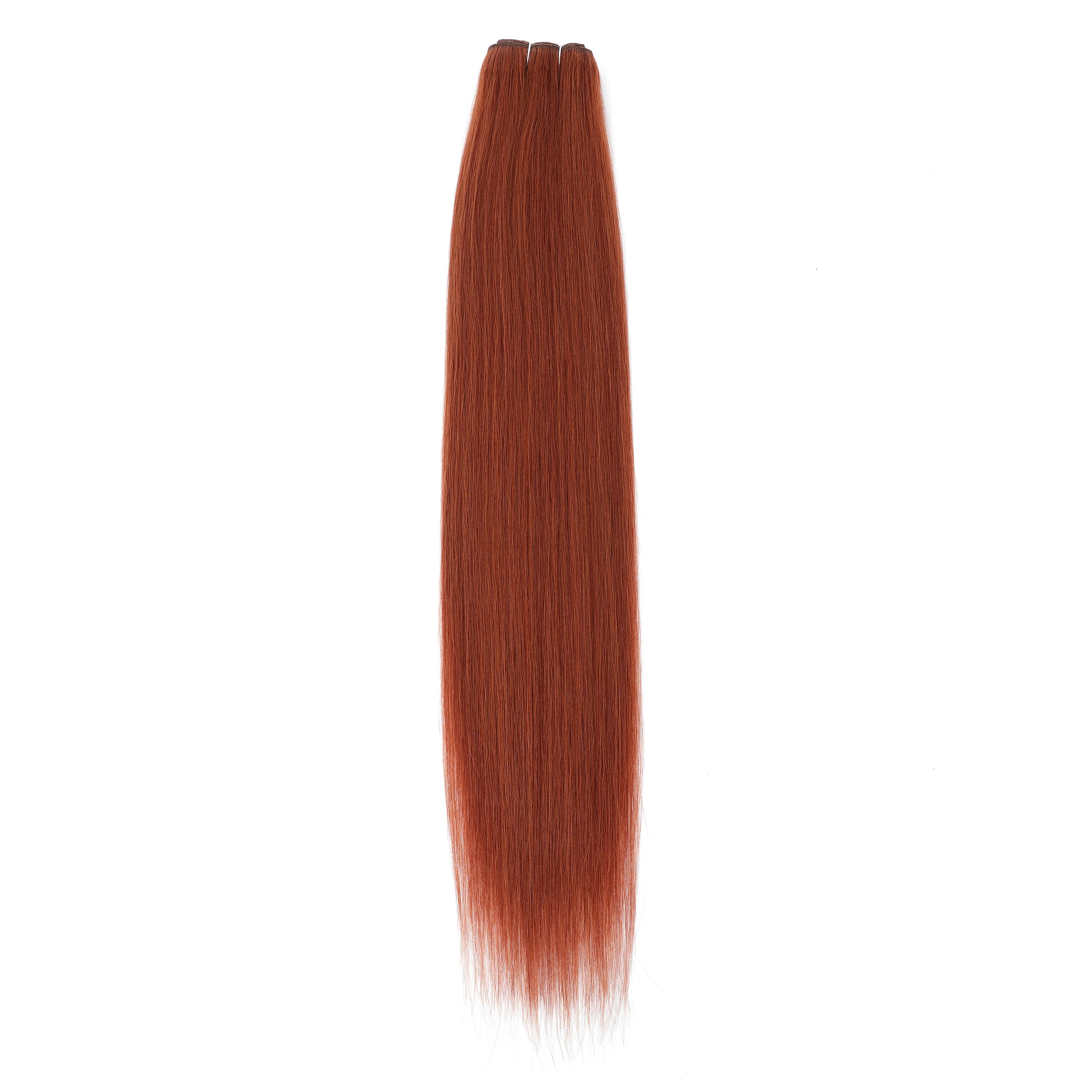 24-32 Inch Bio Protein Straight Hair Bundles Synthetic High Temperature 150g 200g Ombre Brown M888 Orange Soft Hair Weaving