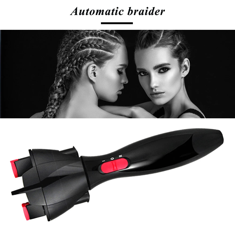 Electric Hair Braider Automatic Twist Knitted Device Hairstyle Braiding Machine