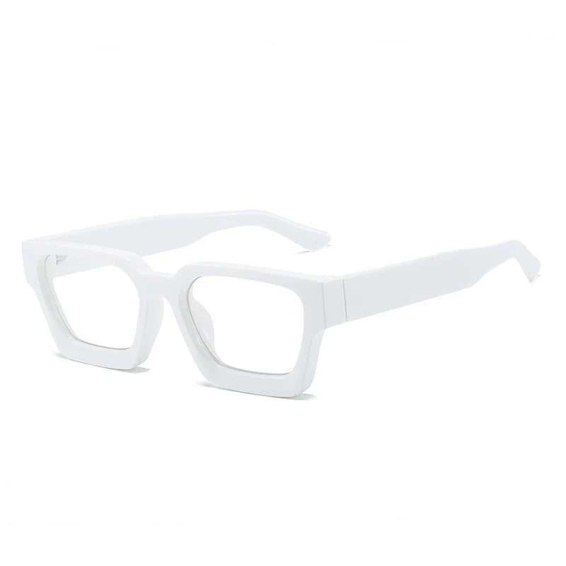 SHAUNA Retro Women Anti Blue Light Glasses Frame Fashion Men Square Optical Eyewear