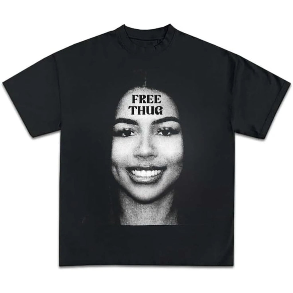 Men T-Shirt Mariah The Scientist Free Thug Rapper Star Fashion Cotton Tee Shirt Short Sleeve T Shirts Round Collar Clothes Top