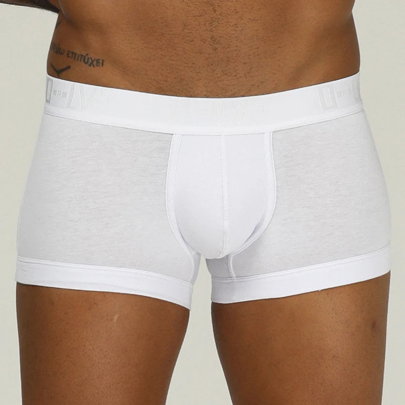 ORLVS Brand Men Underwear Boxer cotton mens underpants male panties  shorts U convex pouch for gay breathable calzoncillo hombre