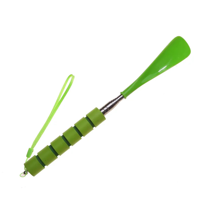 1Pc Long Handle Flexible Plastic Shoe Horns Do Not Require Bending Durable Shoe Spoons For Pregnant Shoehorn Shoe Assistants
