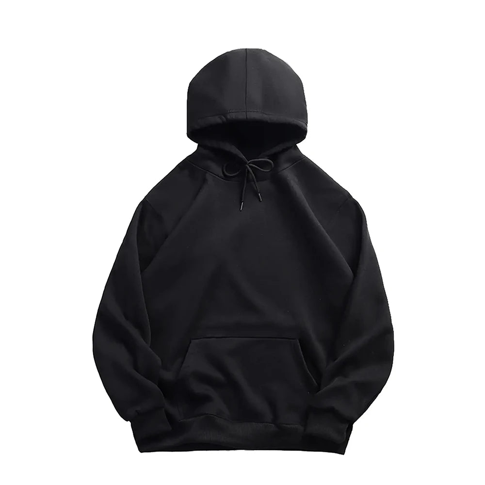 Men's Solid Color Casual Hoodie Oversize Sweatshirt Sweatshirt With Zipper Paired Hoodies and Hoodies Women Man Sweatshirts