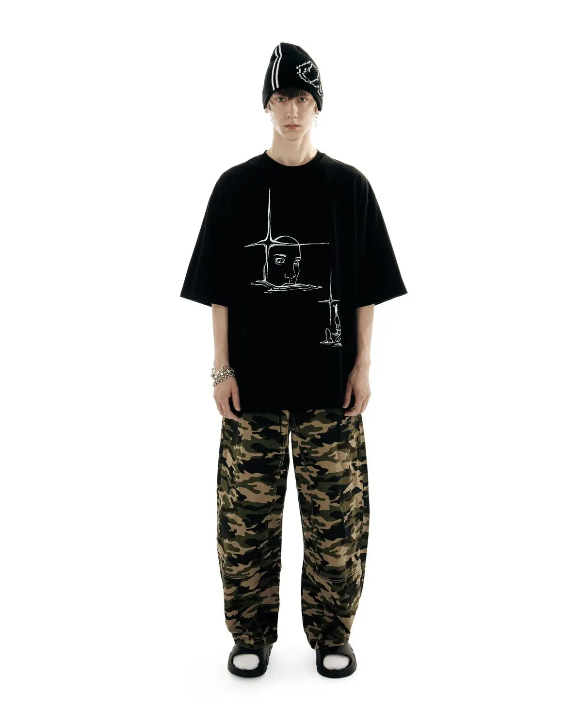 Punk Lyrical Print T-Shirts Oversize Hip Hop Women Streetwear Clothing Harajuku  Goth Unisex Men Top Short Sleeve Cotton Tee Y2K
