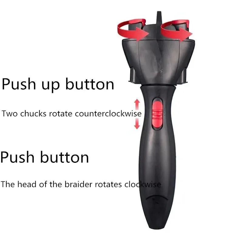 Automatic Twist Braider Knitting Device Electric Hair Braider Hair Braider Machine Braiding Hairstyle Cabello Hair Styling Tools