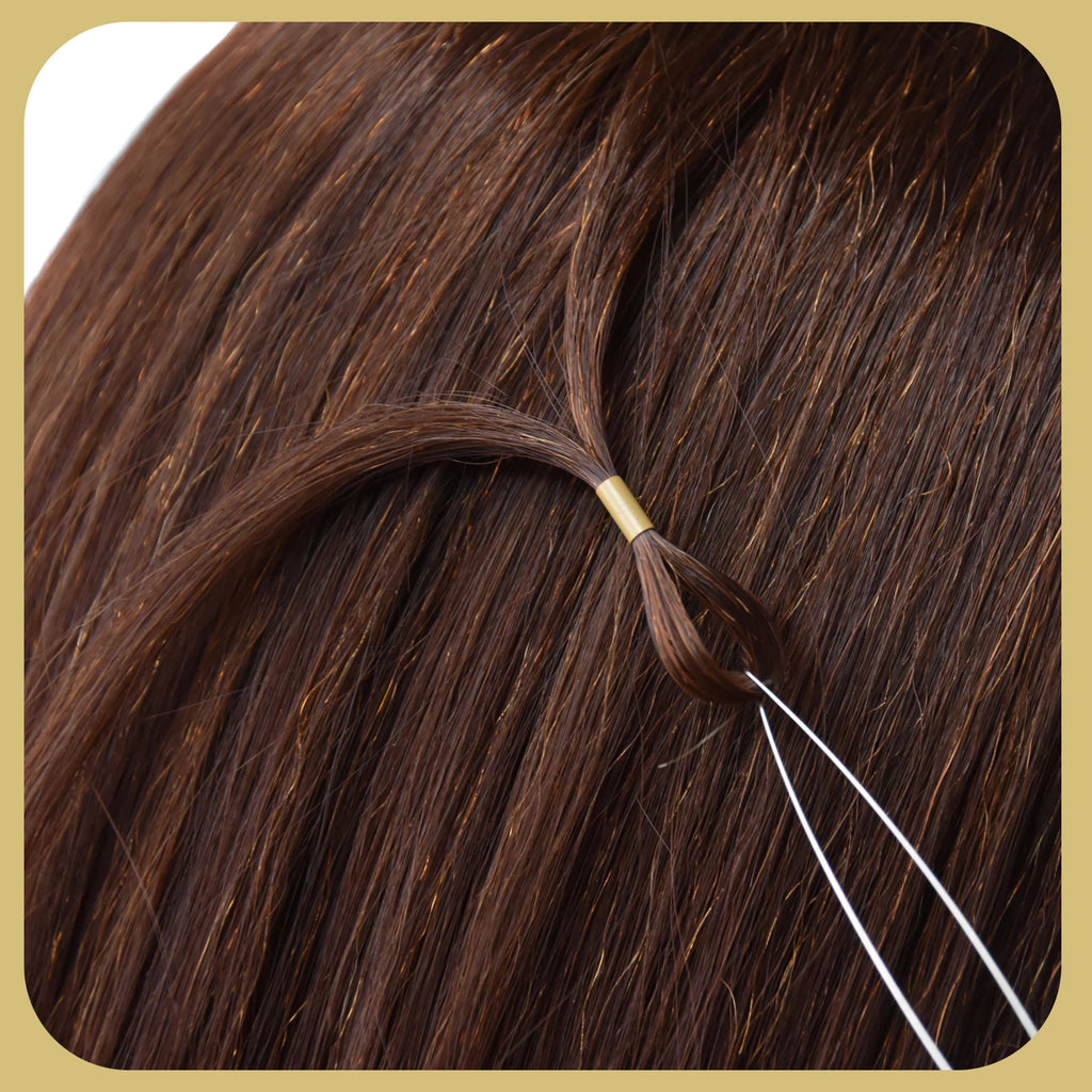 5 pcs micro rings loop tool loop threader pulling needle used with hair plier  beads for hair extension tools crochet hook loops