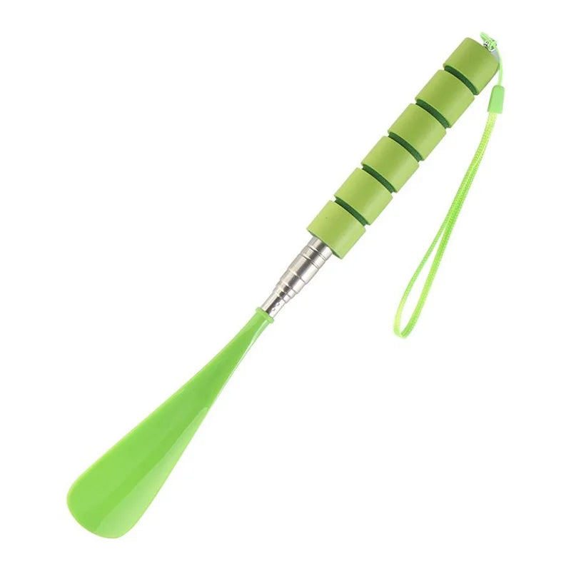 1Pc Long Handle Flexible Plastic Shoe Horns Do Not Require Bending Durable Shoe Spoons For Pregnant Shoehorn Shoe Assistants