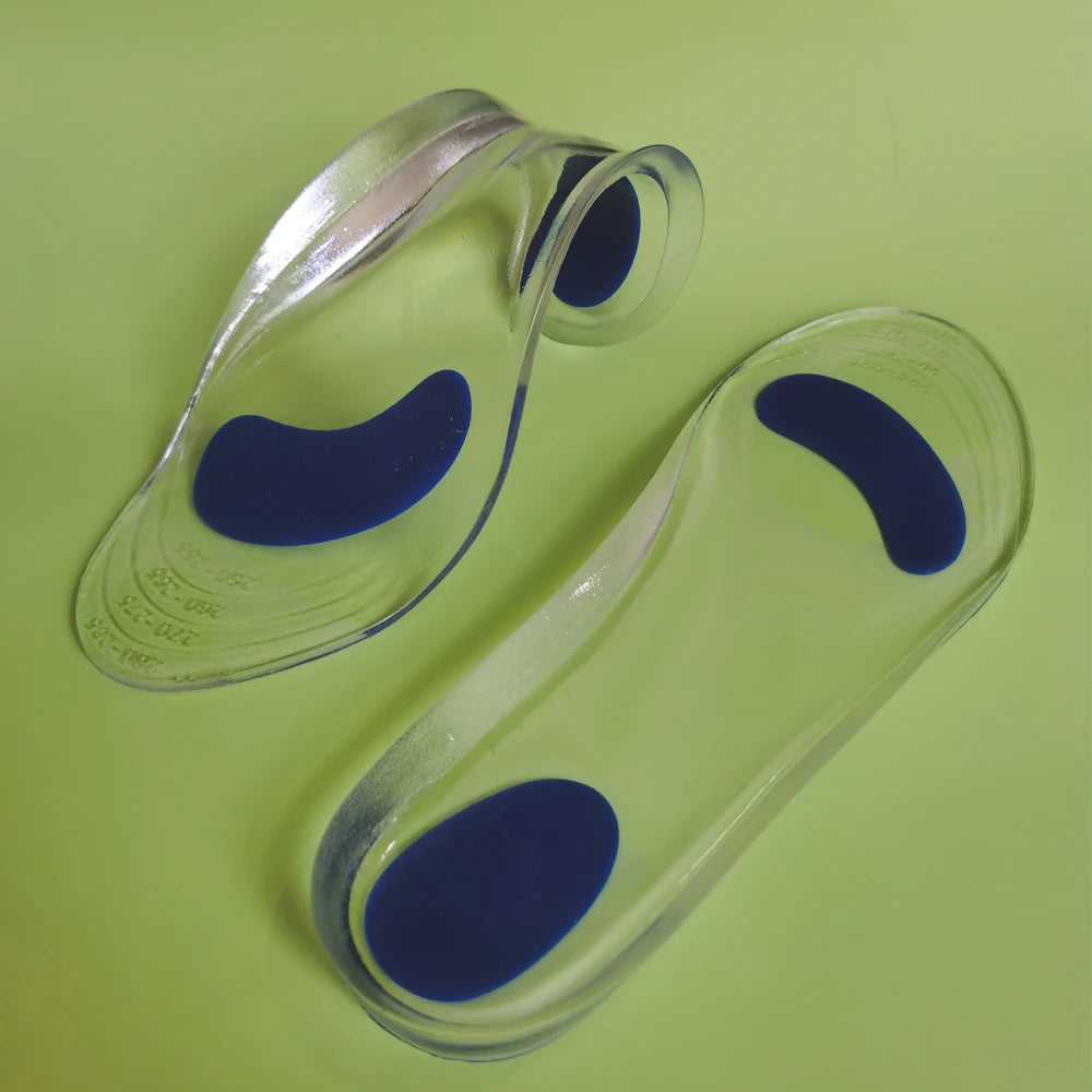 Silicone Gel Orthopedic Insoles for Shoes Man Woman Flat Feet Arch Support Orthotic Insoles Plantar Fasciitis Relief Foot Pads