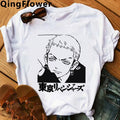 Hot Japanese Anime Tokyo Revengers T Shirt Men Chifuyu Matsuno Graphic Tees Anime T-shirt Unisex Summer Tops Tshirt Male