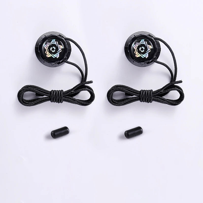 Thick Rope Swivel Buckle Shoelaces new upgrade Automatic Laces Without ties Sneakers Shoelace Shoe Accessories For Children Adul