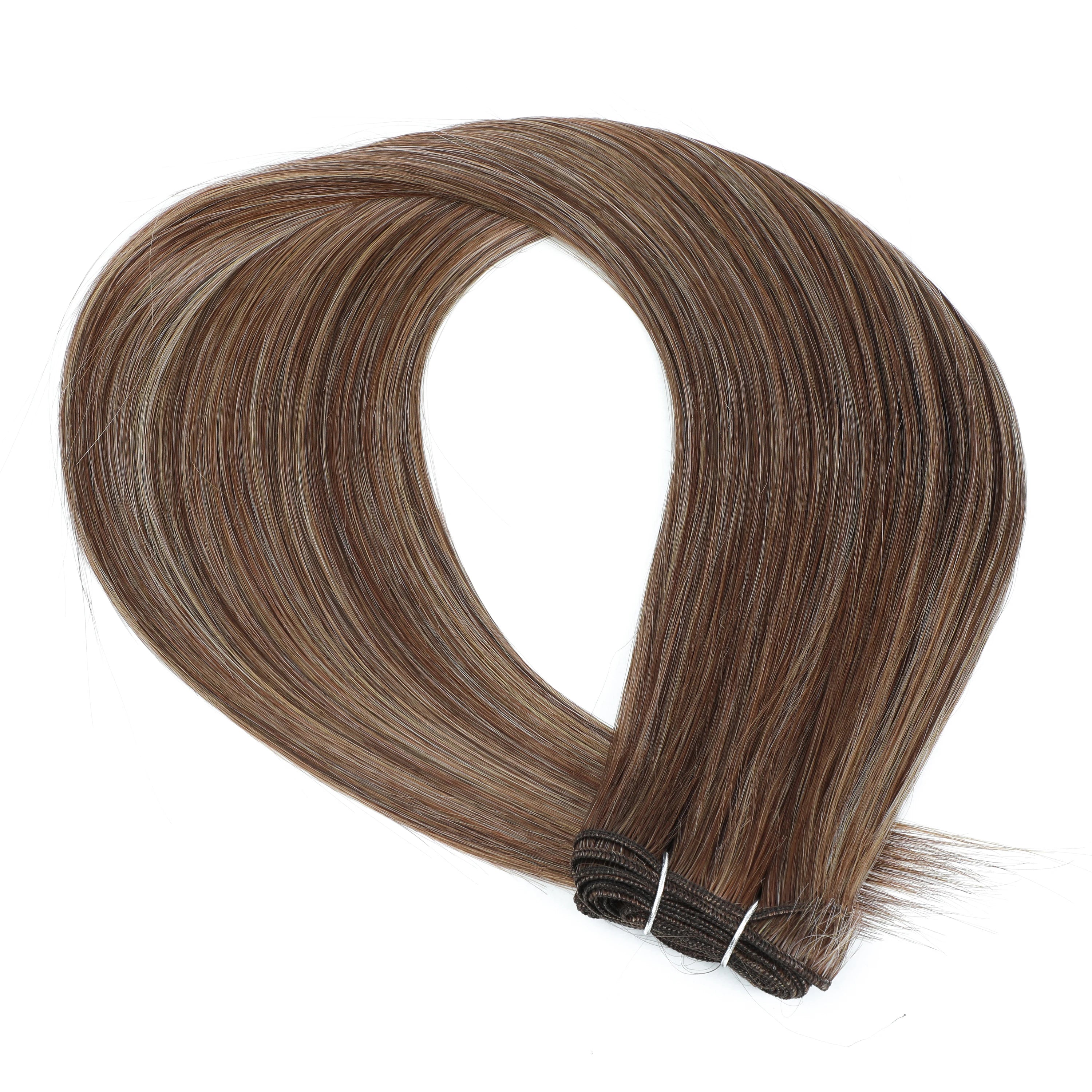 24-32 Inch Bio Protein Straight Hair Bundles Synthetic High Temperature 150g 200g Ombre Brown M888 Orange Soft Hair Weaving