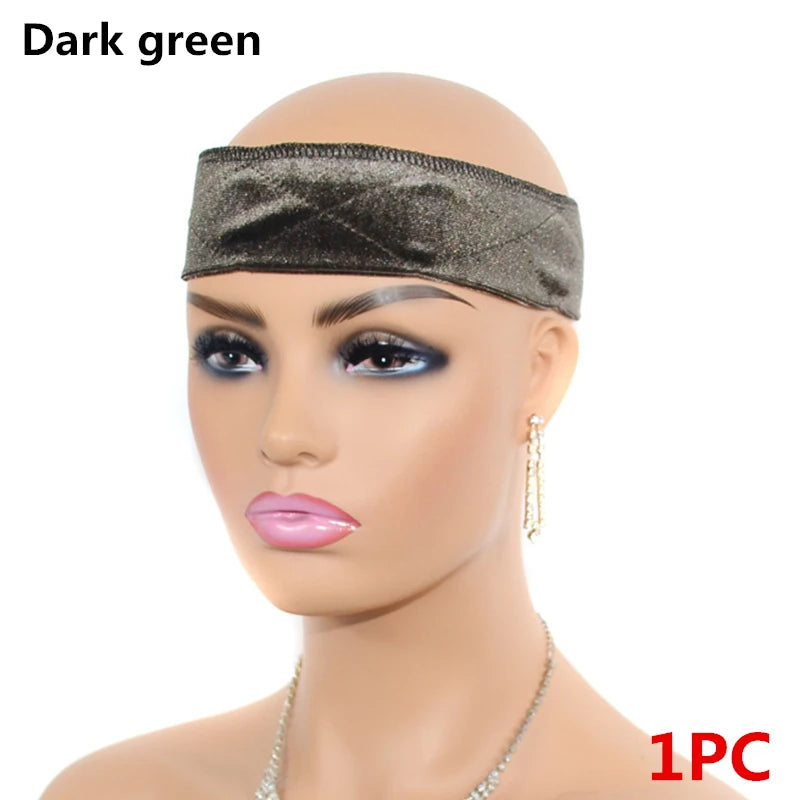 No-Slip Velvet Wig Grip Band for Lace Front Women's Stylish Hair Accessory Comfortable Headbands to Secure Your Wig