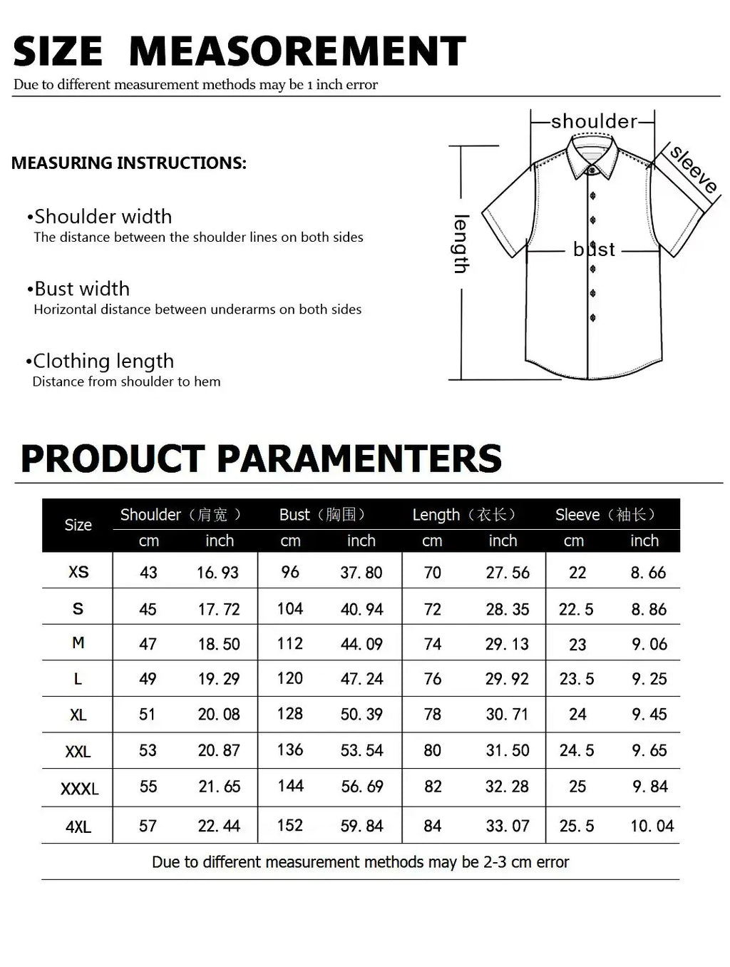 2024 Men's Fashion Short Sleeve Button Up Shirt - Flip Collar Summer Hawaiian Beach Shirt Comfortable High Quality Fabric