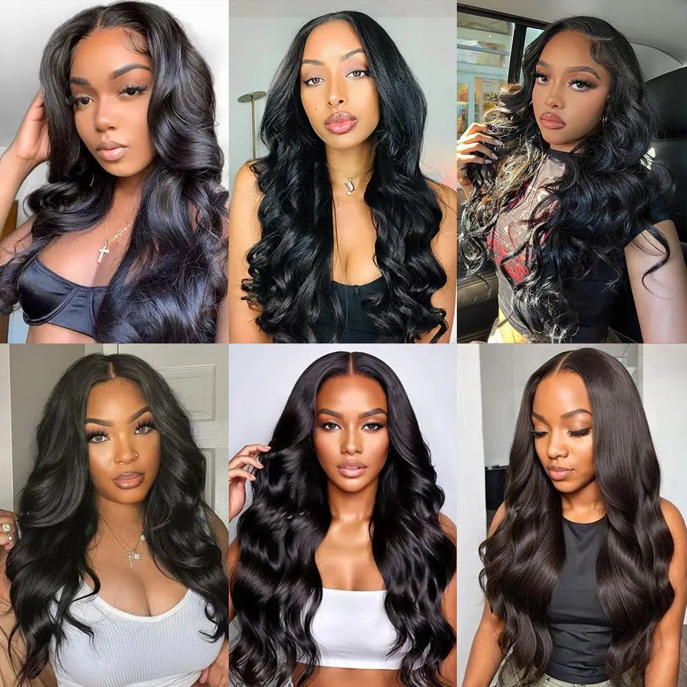 Body Wave Human Hair Bundles Brazilian Raw Human Hair 1/3/4 Bundles for Women 12A Thick Bundles human hair For Women