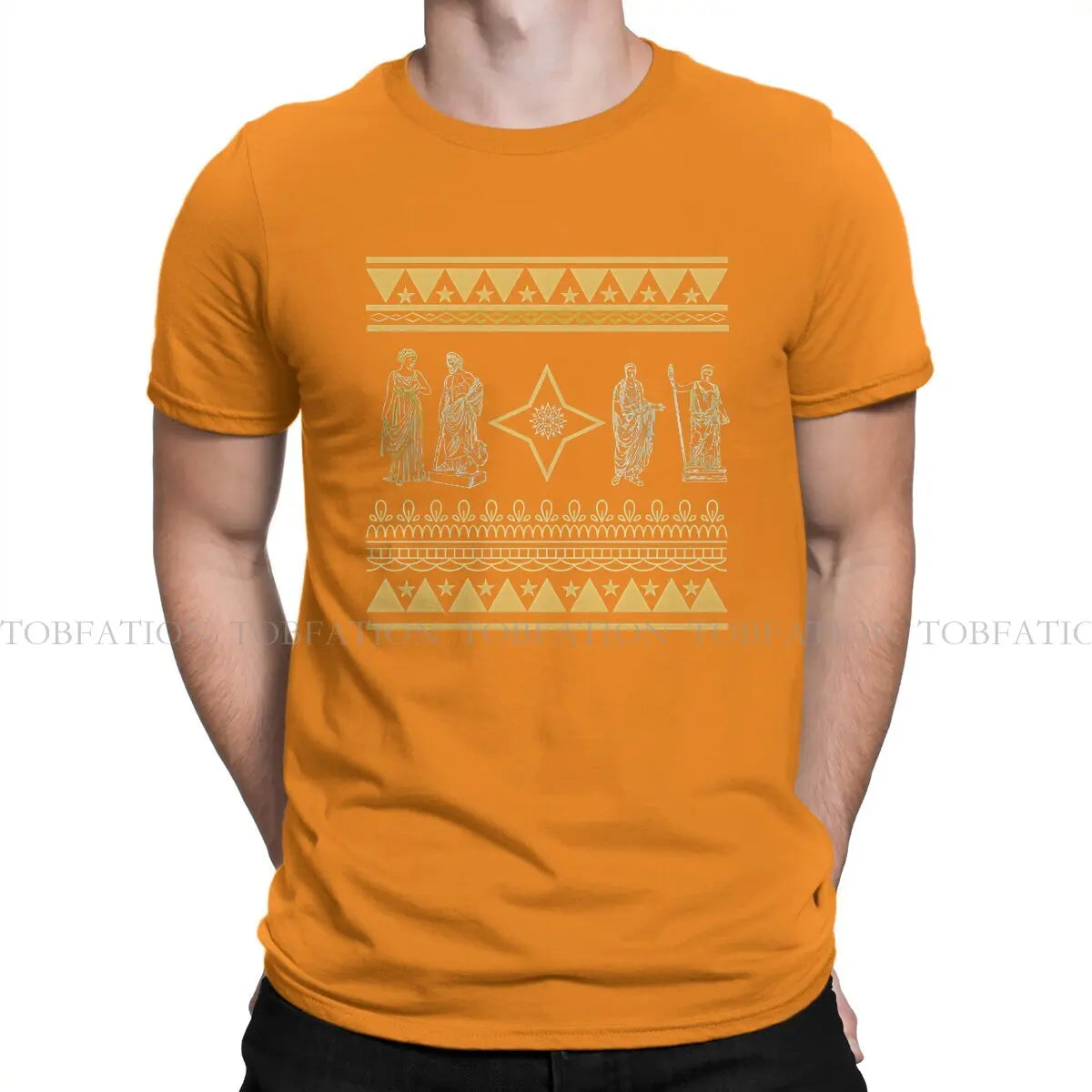 Kalos Ancient Greece Harajuku TShirt Ancient Rome Creative Tops Comfortable T Shirt Male Clothes