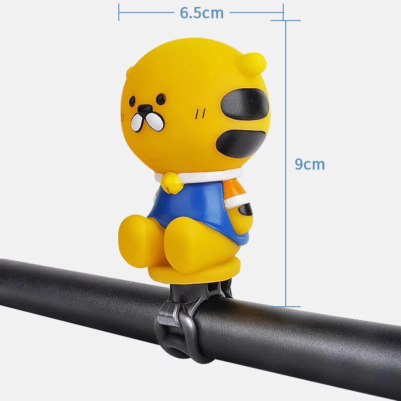 Scooter Kid Bike Bells Squeeze Bike Horn for Childrens Bicycle Accessories 1pc Bicycle Bell Cartoon Dinosaurs Unicorn Air Horn
