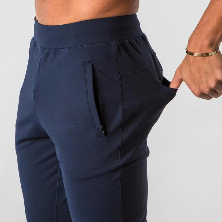 Men's Seatpants Sports Trousers Stretch Waist Jogger Pants Simple Comfortable Multi-color Optional
