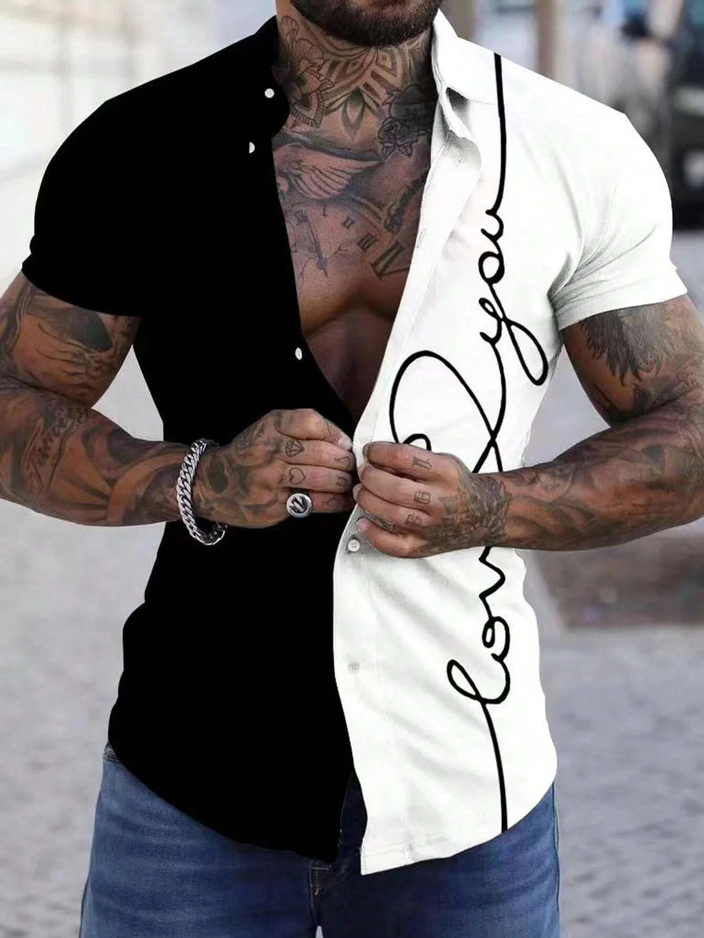 Summer 3D Graffiti Blossom Printed Shirts For Men Children Fashion Streetwear Long Sleeve T Shirt Unisex Hawaiian Shirts Blouses
