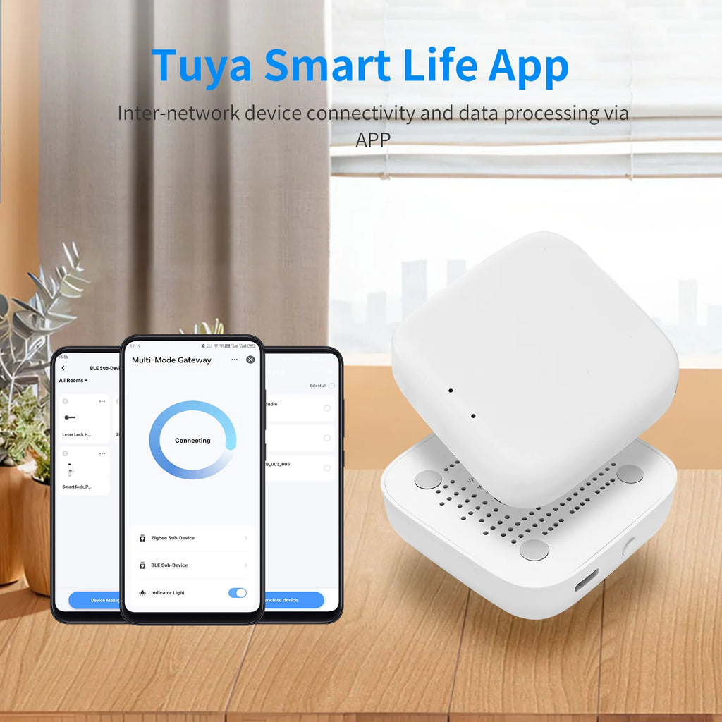 Tuya Bluetooth Multi-mode Gateway Hub Smart Home Wireless Control Hub Smart Life App Control Works With Alexa