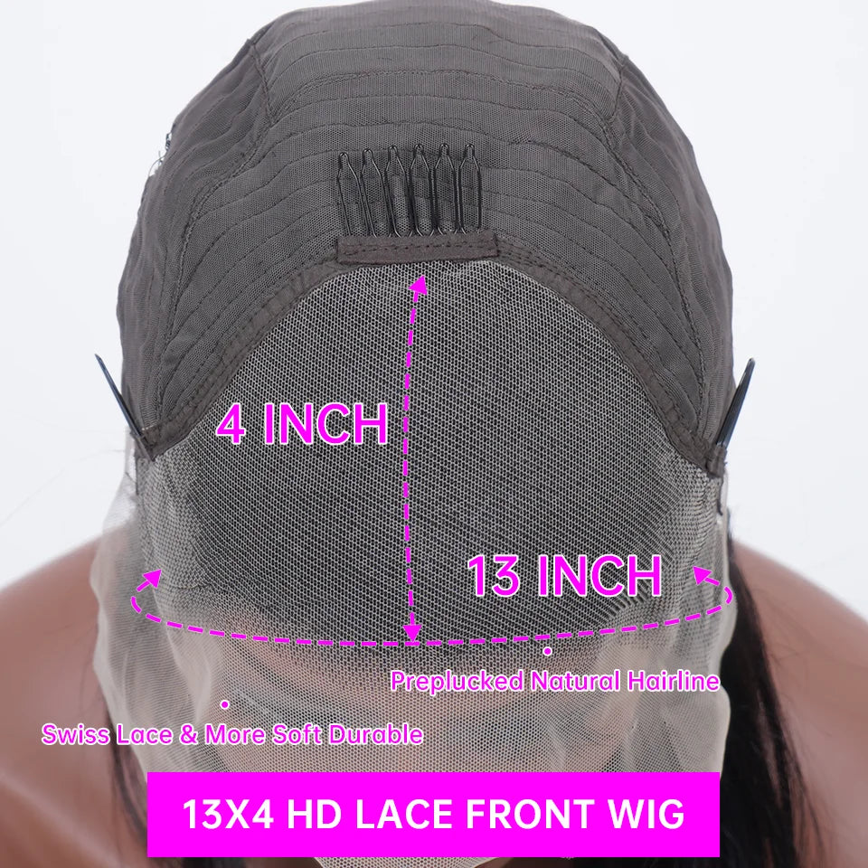 Highlight 13x6 Hd Lace Frontal Wig Human Hair Body Wave  Honey Blonde Brown Human Hair Wig P4/27 Colored Wig
