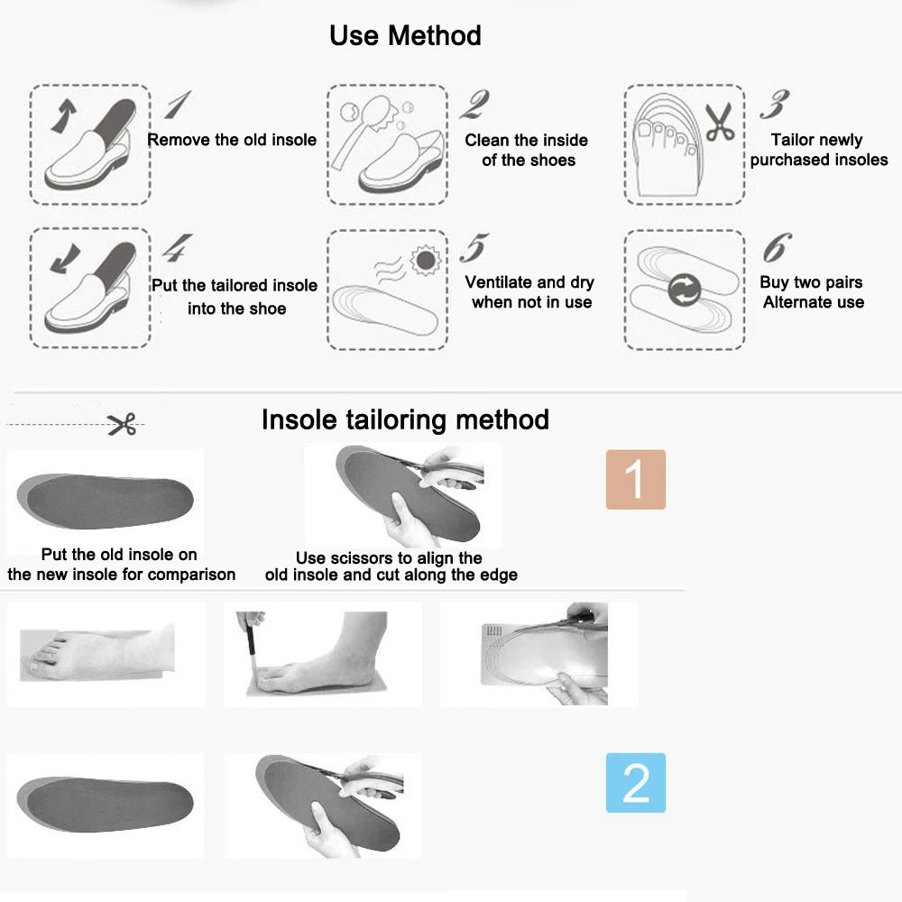 Silicone Gel Orthopedic Insoles for Shoes Man Woman Flat Feet Arch Support Orthotic Insoles Plantar Fasciitis Relief Foot Pads