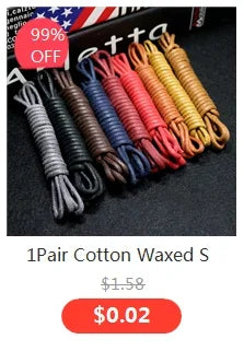 1Pair Colorful Round Shoelaces Rainbow Cotton Shoelace Running Sneakers Laces 80/100/120/140/160CM Shoe laces Shoes Accessories