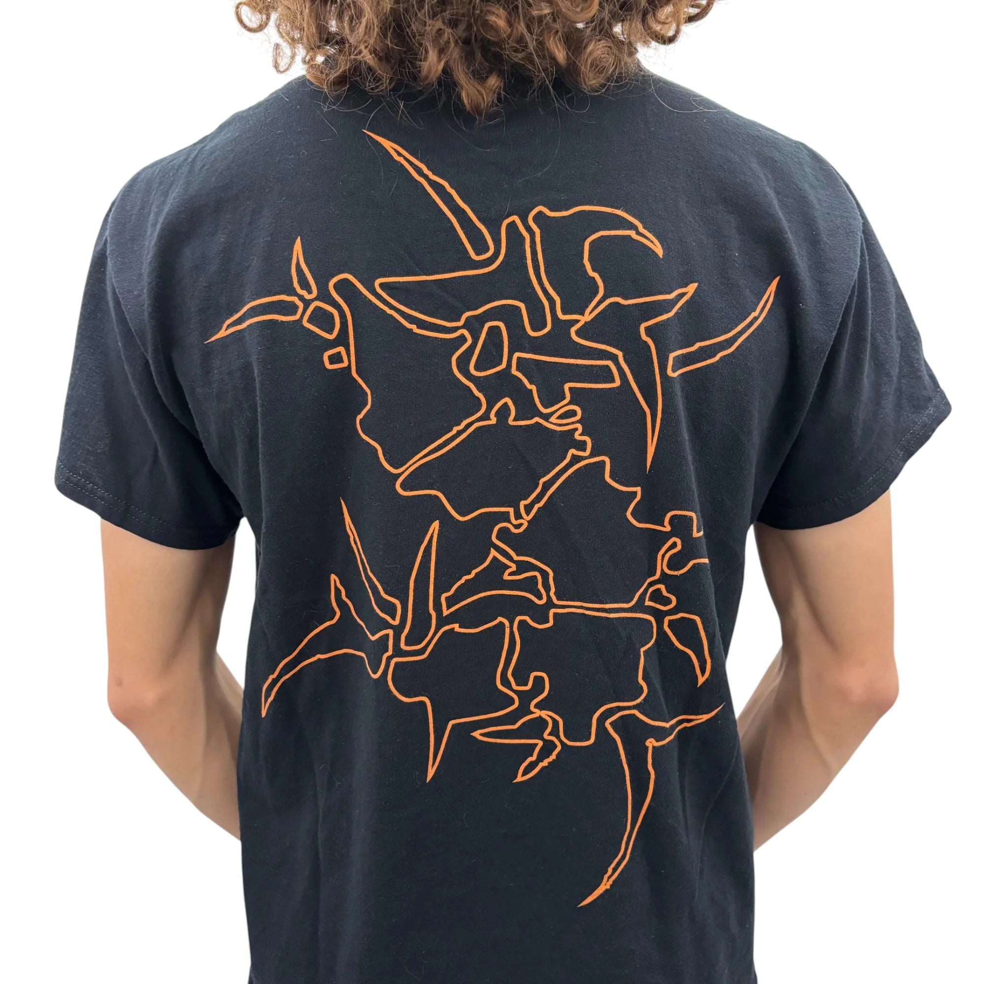 Rock Band Sepultura Print Short Sleeve Punk Retro Top Sports Casual Street Wear Retro T-shirt Casual Loose Top Unisex