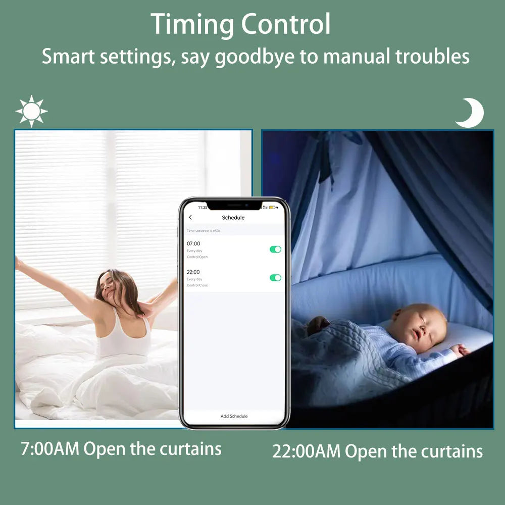 LifeLibero Tuya Wifi Battery Smart Curtains Motor Roller Blinds For 38mm Tube Rechargeable Wired Free Shutter Electric Motor