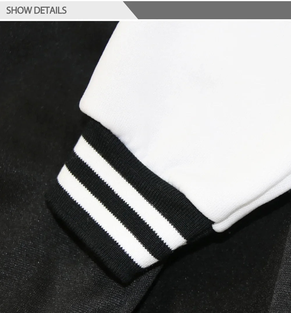 New Anime Solo Leveling Print Baseball Jacket Women Men Casual Loose Jacket Autumn Winter Sweatshirt Jersey Tops