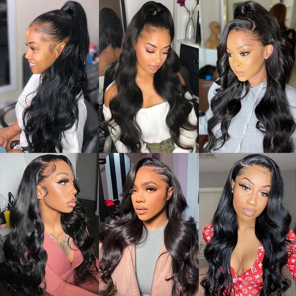 Body Wave Lace Front Wig 13x4 Lace Frontal Wig Glueless Transparent Human Hair Wigs For Women Brazilian Remy Wig On Promotion