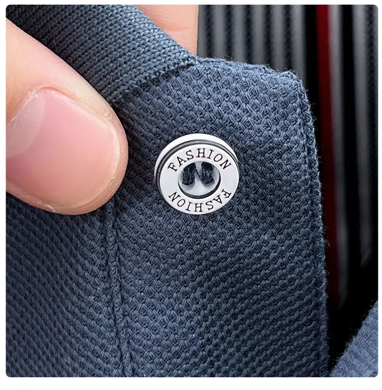 Fashion autumn and winter new item Paul brand embroidered polo shirt mens brand business casual comfortable long sleeved T-shirt