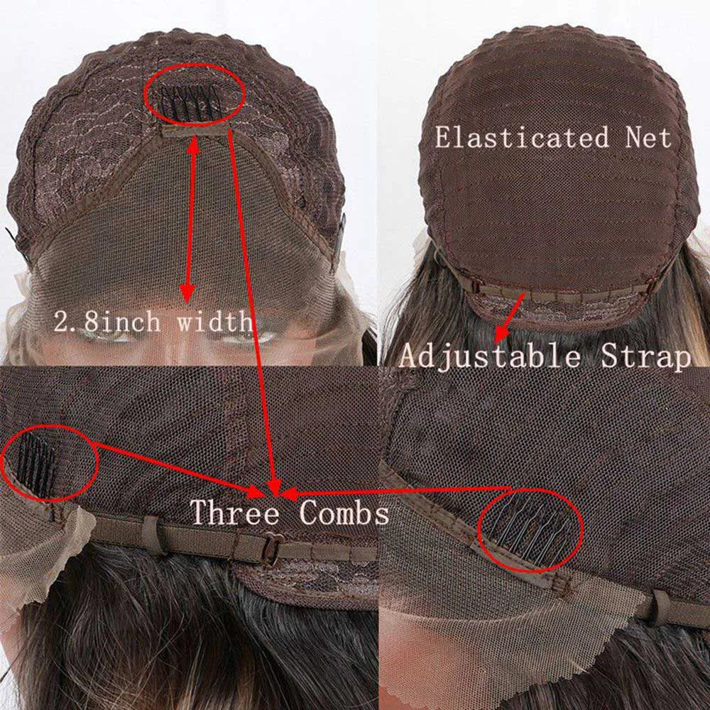 Black /Blonde Wigs Synthetic Black Lace Front Wigs For Women Hair Heat Resistant Fiber Long Wigs Cosplay Wigs