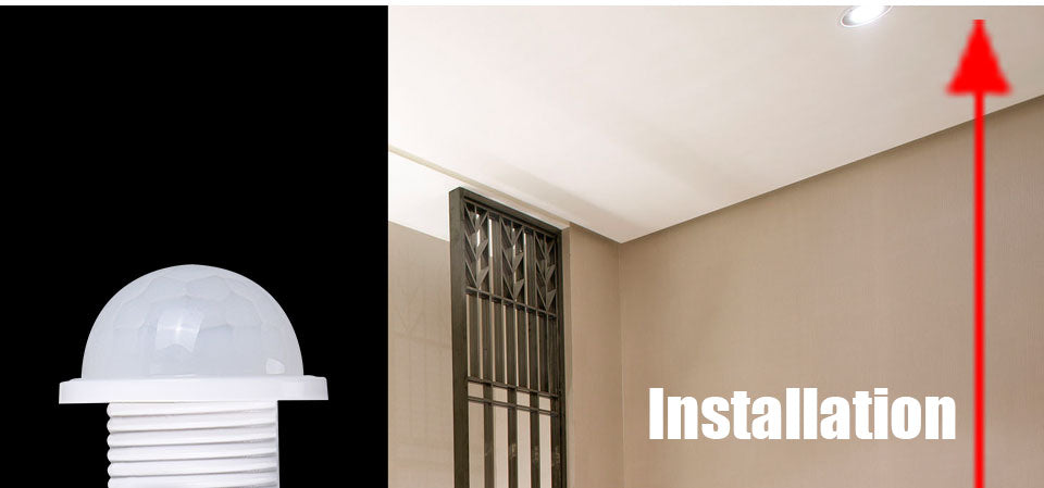 Smart PIR Sensor Detector Switch 110V 220V Human Body Infrared Auto On Off Light For LED Lamp Ceiling Light Panel Lights