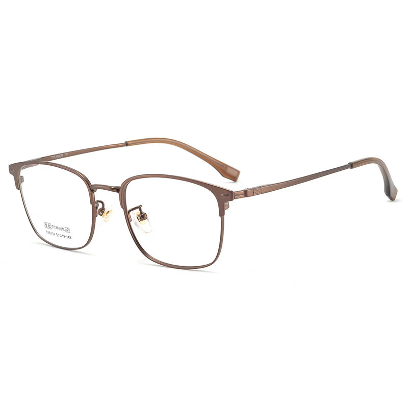 BCLEAR Men Women Retro Glasses Frame Ultra-light Titanium Myopia Glasses Optical Prescription Fashion Desgin Eyeglasses Frame