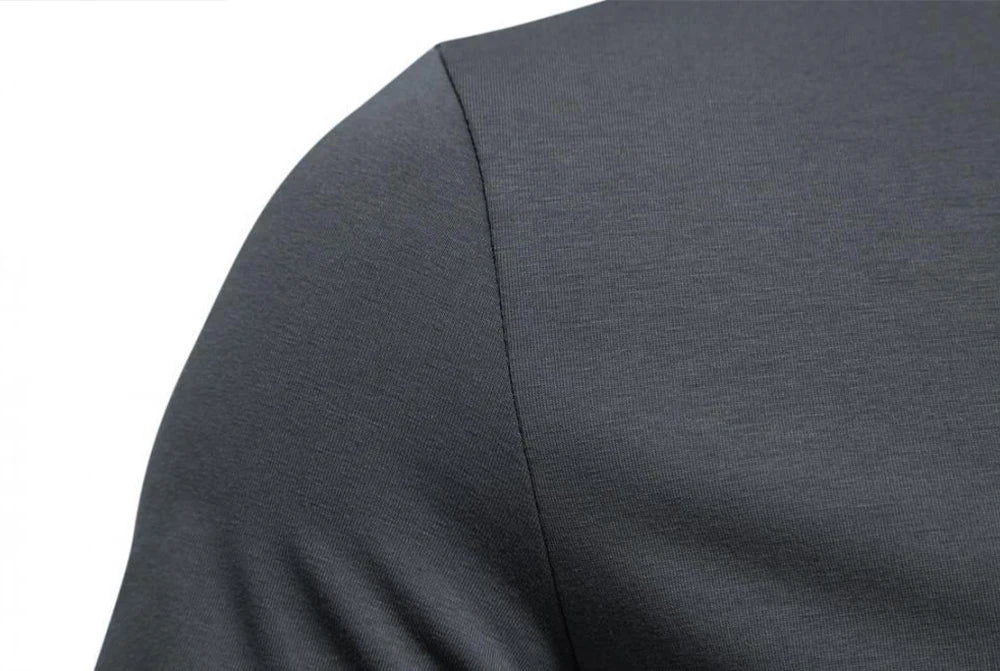 Mens Short Sleeve Henley Shirt Casual Summer V Neck T-Shirt Casual Slim Fit Basic Solid Color Loose Fitness Sport Breathable Top