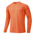 MAGCOMSEN Men's Sun Protection T-shirt Long Sleeve Hiking Fishing Shirts UPF50+ UV Block Spring Summer Casual Tee Workout Shirts