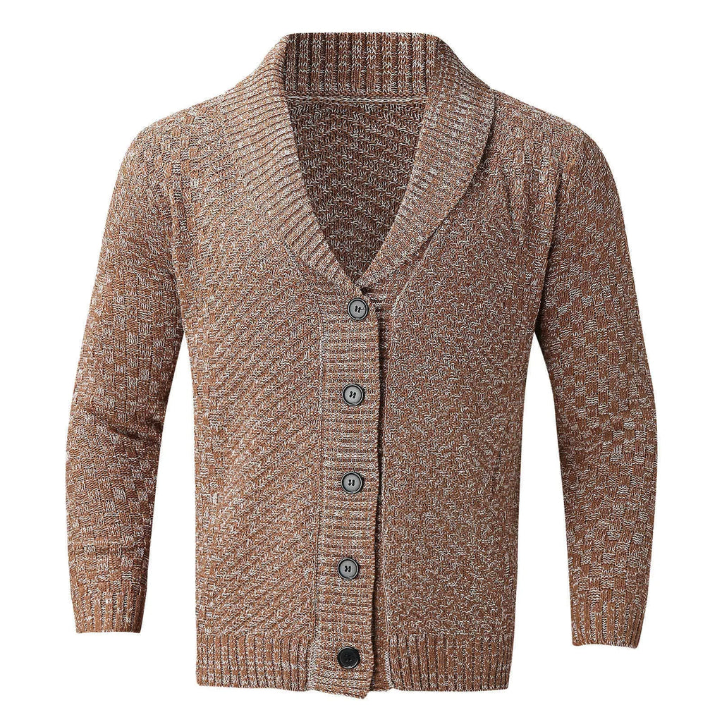 Men'S Kimono Men'S Autumn And Winter Soft Sweaters Long-Sleeved Knitted Cardigan Lapel Long Mens Tacky Christmas Cardigan