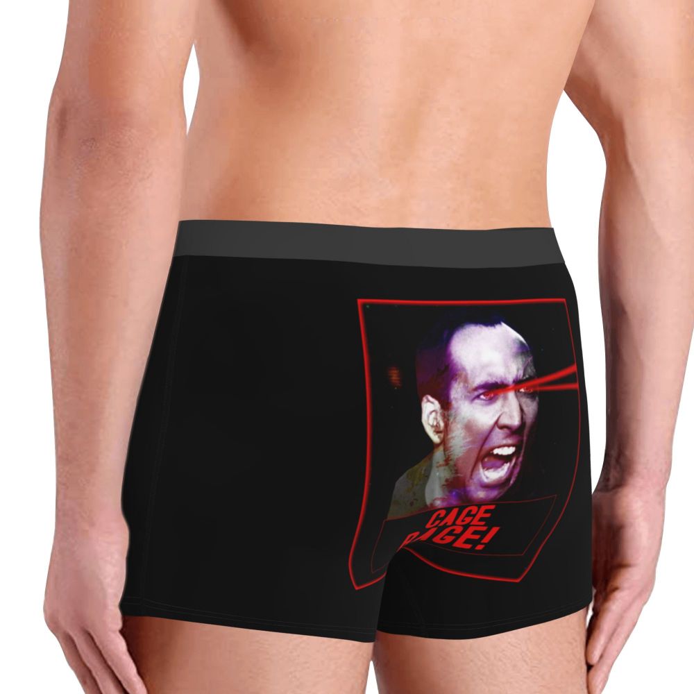 Custom Nicolas Cage Boxer Shorts For Homme 3D Printed Male Nic And His Girls Underwear Panties Briefs Breathbale Underpants