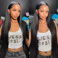 Glueless Wigs HD Transparent Lace Front Human Hair Wig 13x4 13x6 Bone Straight Frontal Wig Pre Plucked 4x4 HD Lace Closure Wig
