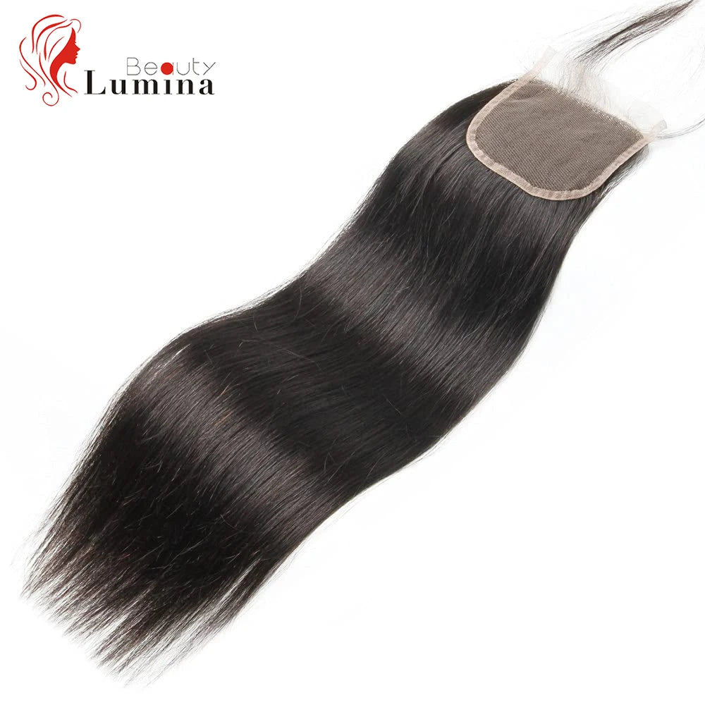 2x6 Lace Closure Peruvian Straight Closure 5x5 100% Human Hair Rtraight 13x4 Lace Frontal Closure 4x4 Natural Color Remy Hair