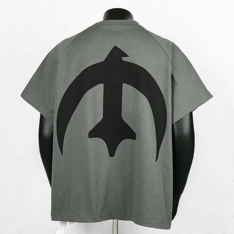 American High Street Fashion Multi-color Style Tops Men Women Couples Daily Casual Clothing Kanye West T-shirts