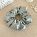 2024 Pillow Sleep Headband Elastic Ponytail Scrunchie for Women Hair Accessories Girls Soft Solid Satin Filled Cotton Big Bands