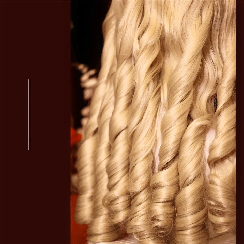 LM Golden Wig Synthetic Ombre Long Straight/Body Wave Middle Part Heat Resistant Natural Hair Wigs For Women Cosplay