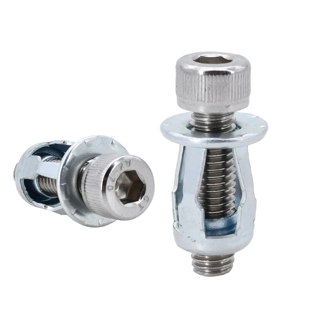 M4 M5 M6 M8 Molly Jack Nut Metal Pannel Petal Rivet Nuts License Plate Fix Rivnut Expansion Clamp Lock Hex Phillips Screw Bolt