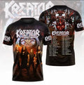 2026 New Kreator Band 3D Print T-shirt Men Women Fashion Hip Hop Street Short Sleeve Tops Tees Kids Clothes men camisetas hombre