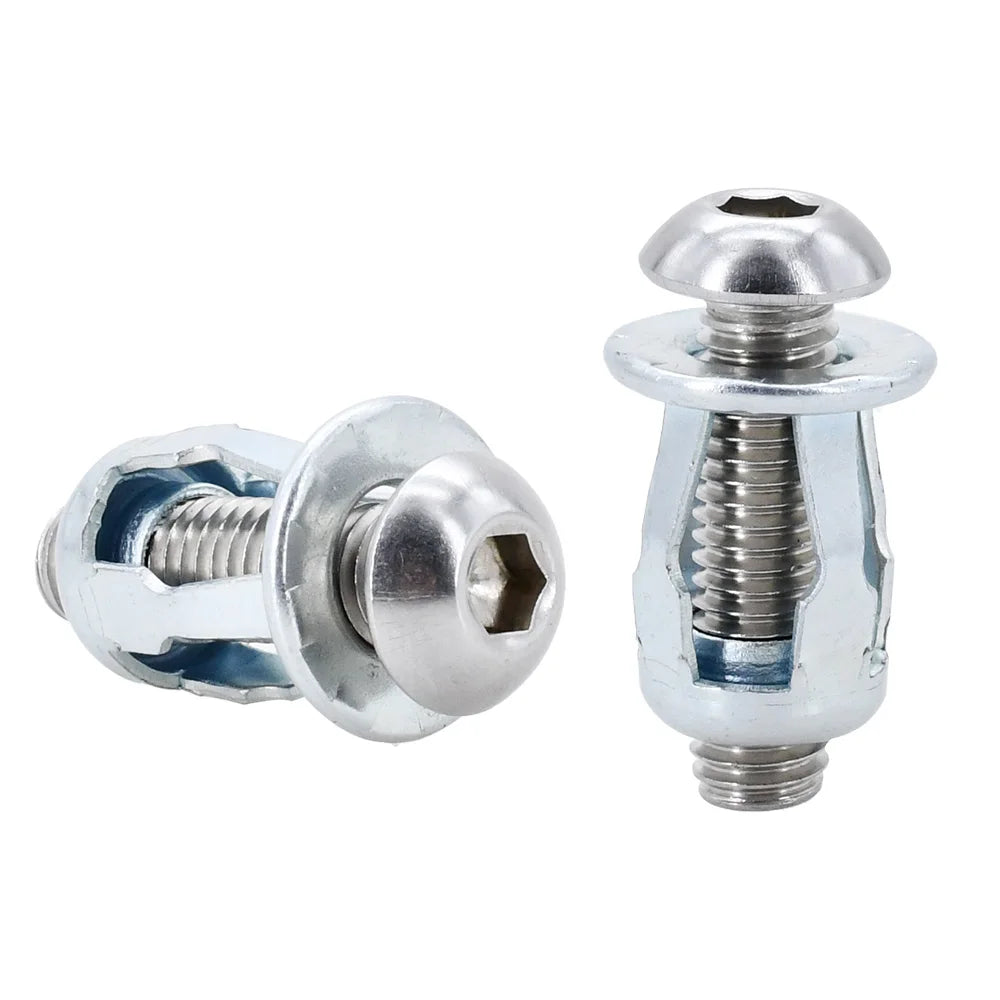 M4 M5 M6 M8 Molly Jack Nut Metal Pannel Petal Rivet Nuts License Plate Fix Rivnut Expansion Clamp Lock Hex Phillips Screw Bolt