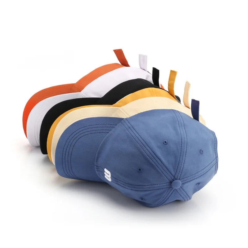 Embroidered M Baseball Cap For Women Men New Spring Summer Cotton Solid Sunhat Sports Snapback Caps Fashion Hip Hop Fishing Hat